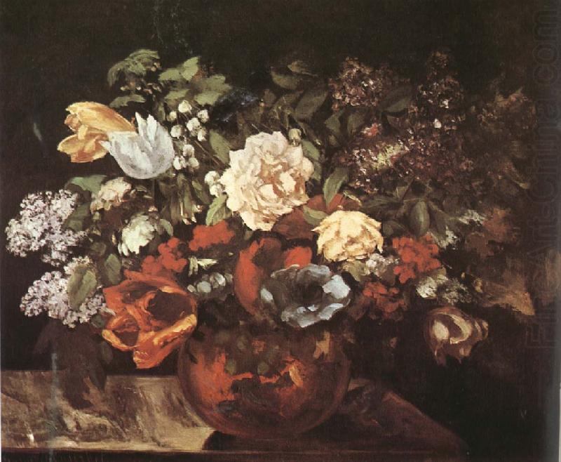 Flower, Gustave Courbet
